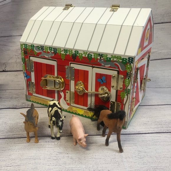 Melissa & Doug Toys Melissa Doug Wooden Latches Barn Poshmark